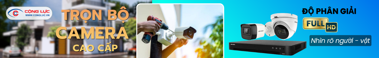 Combo camera trọn bộ cao cấp giá rẻ tai Hải Phòng